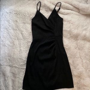 Black mini dress